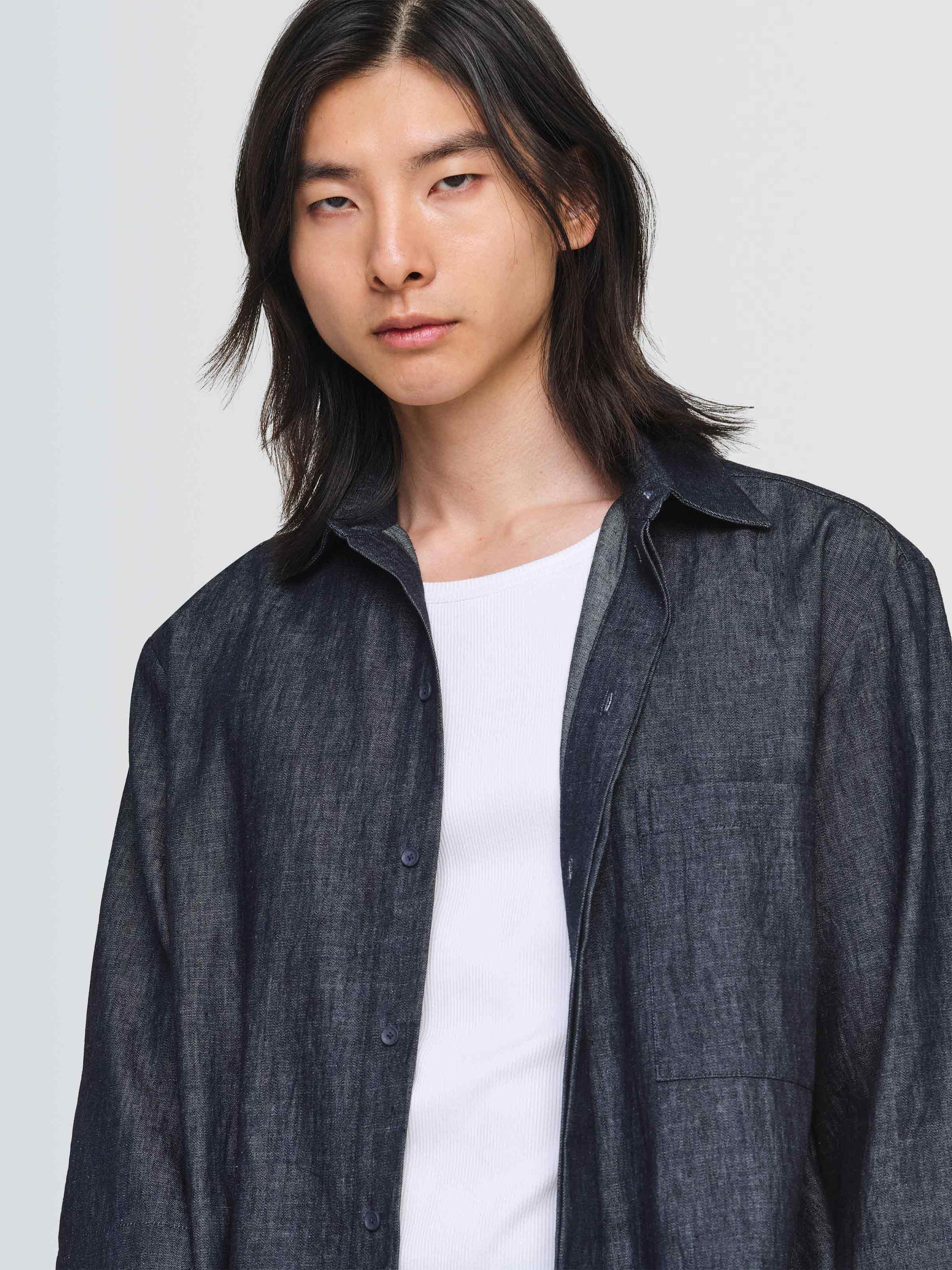 Linen Denim Azlan Shirt