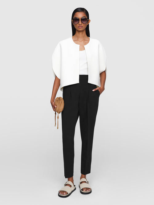 Stretch Suiting Cora Crop Pants