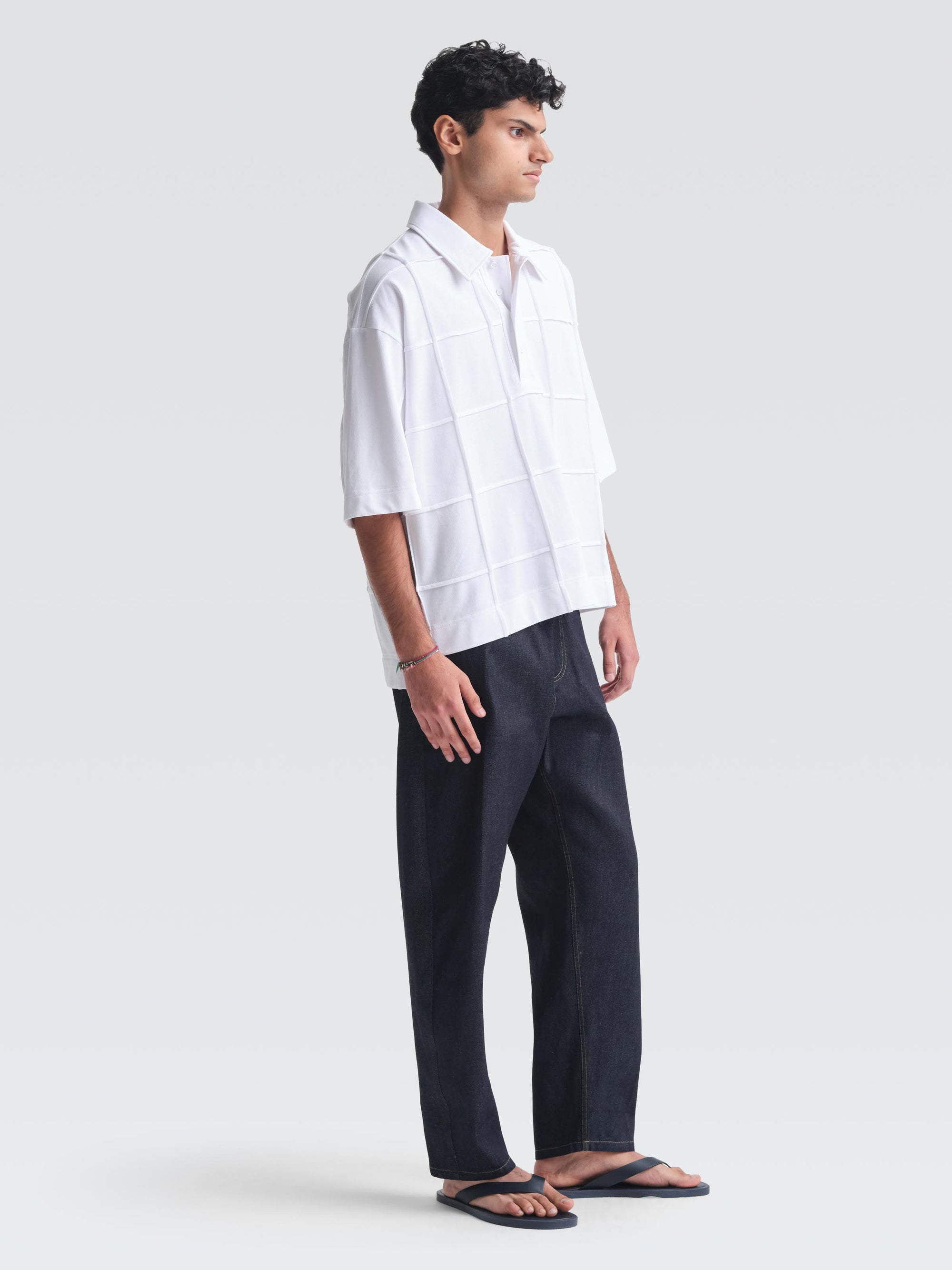 Cotton Pique Charles Top