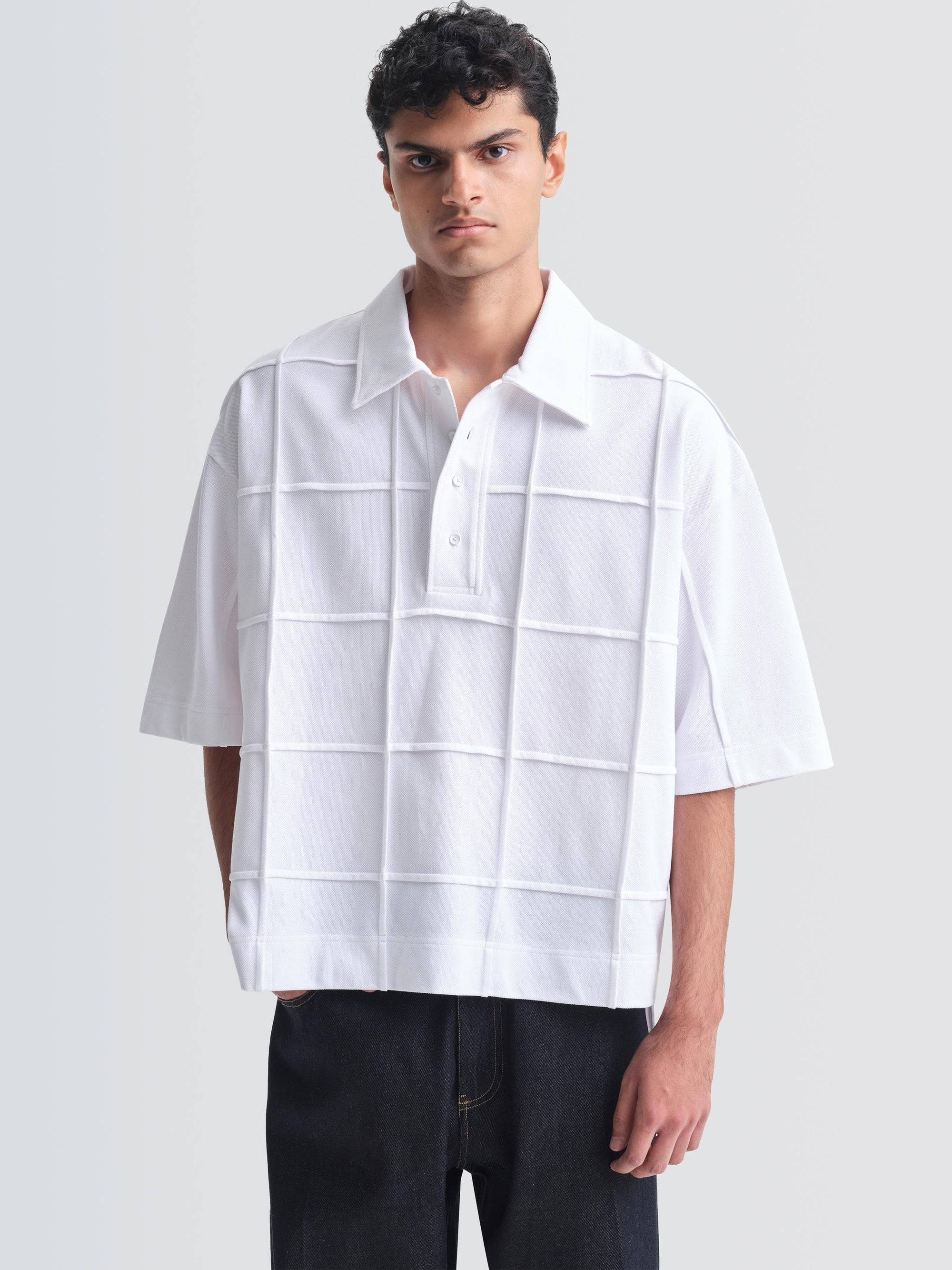 Cotton Pique Charles Top