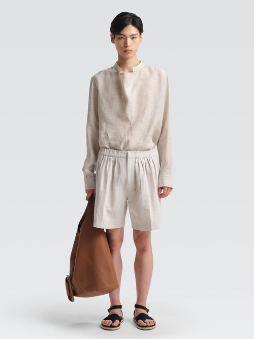 Linen Michi Shorts
