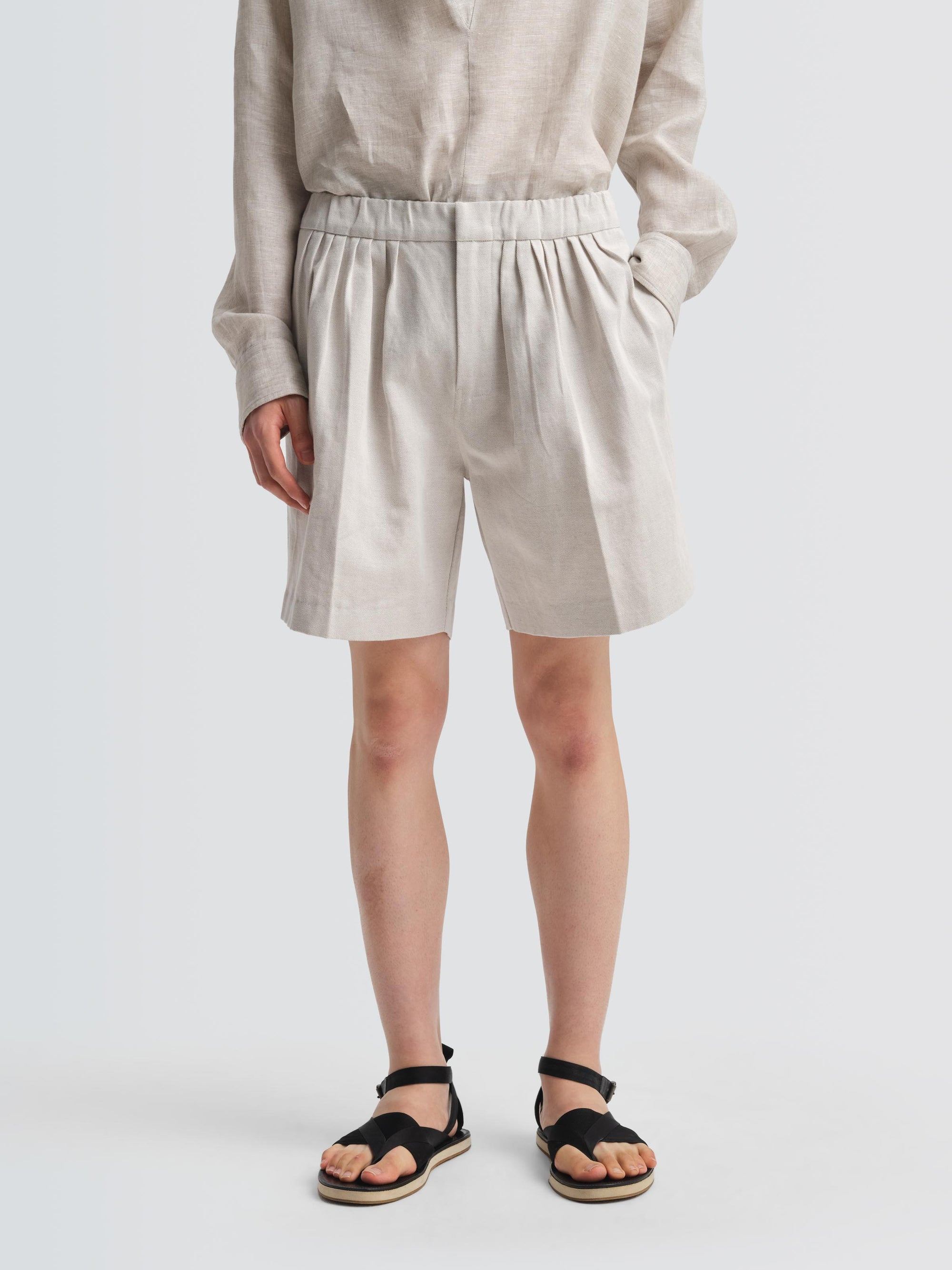 Linen Michi Shorts