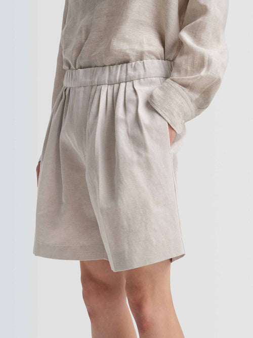 Linen Michi Shorts