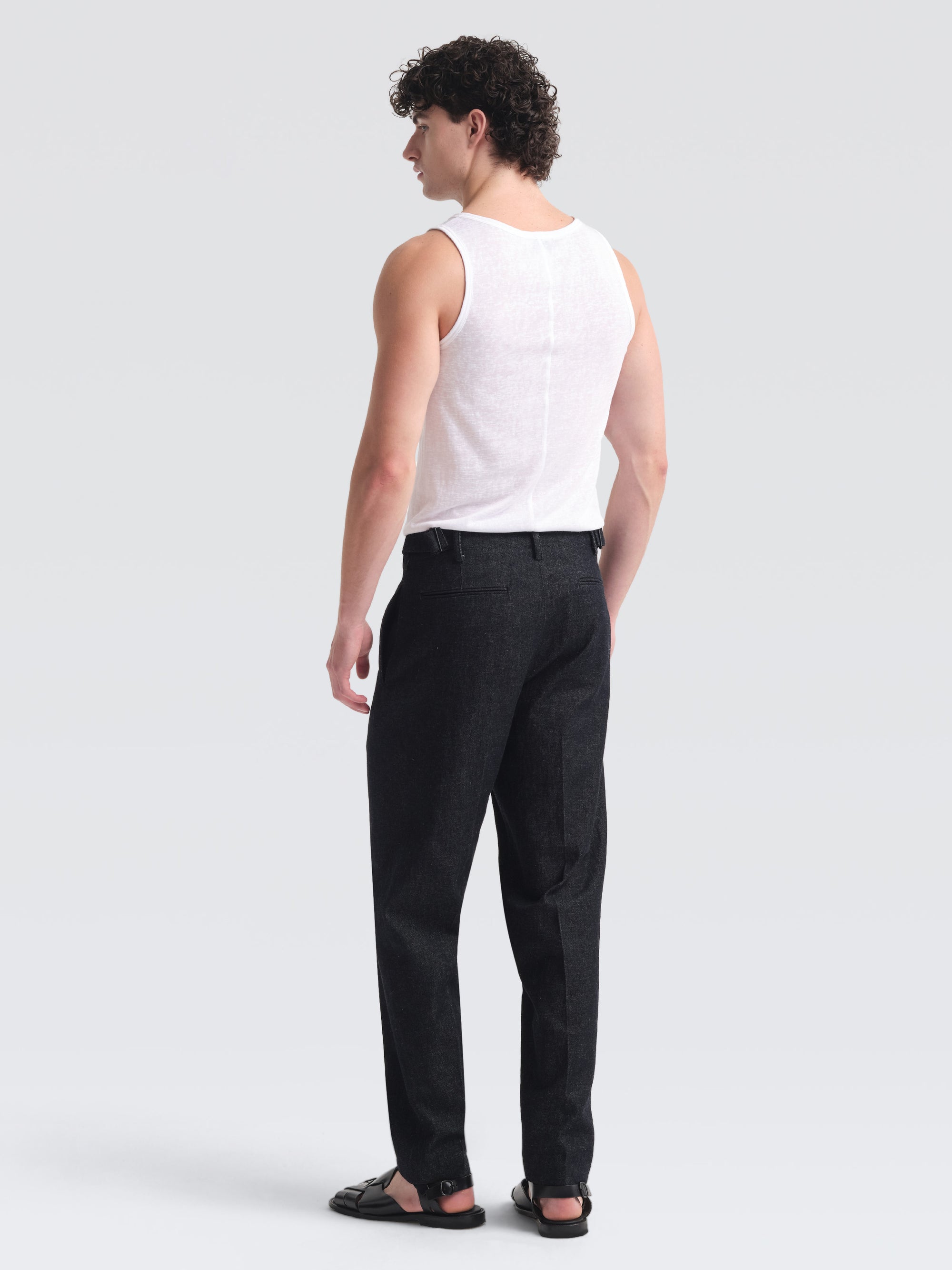 Linen Denim Antoine Pants