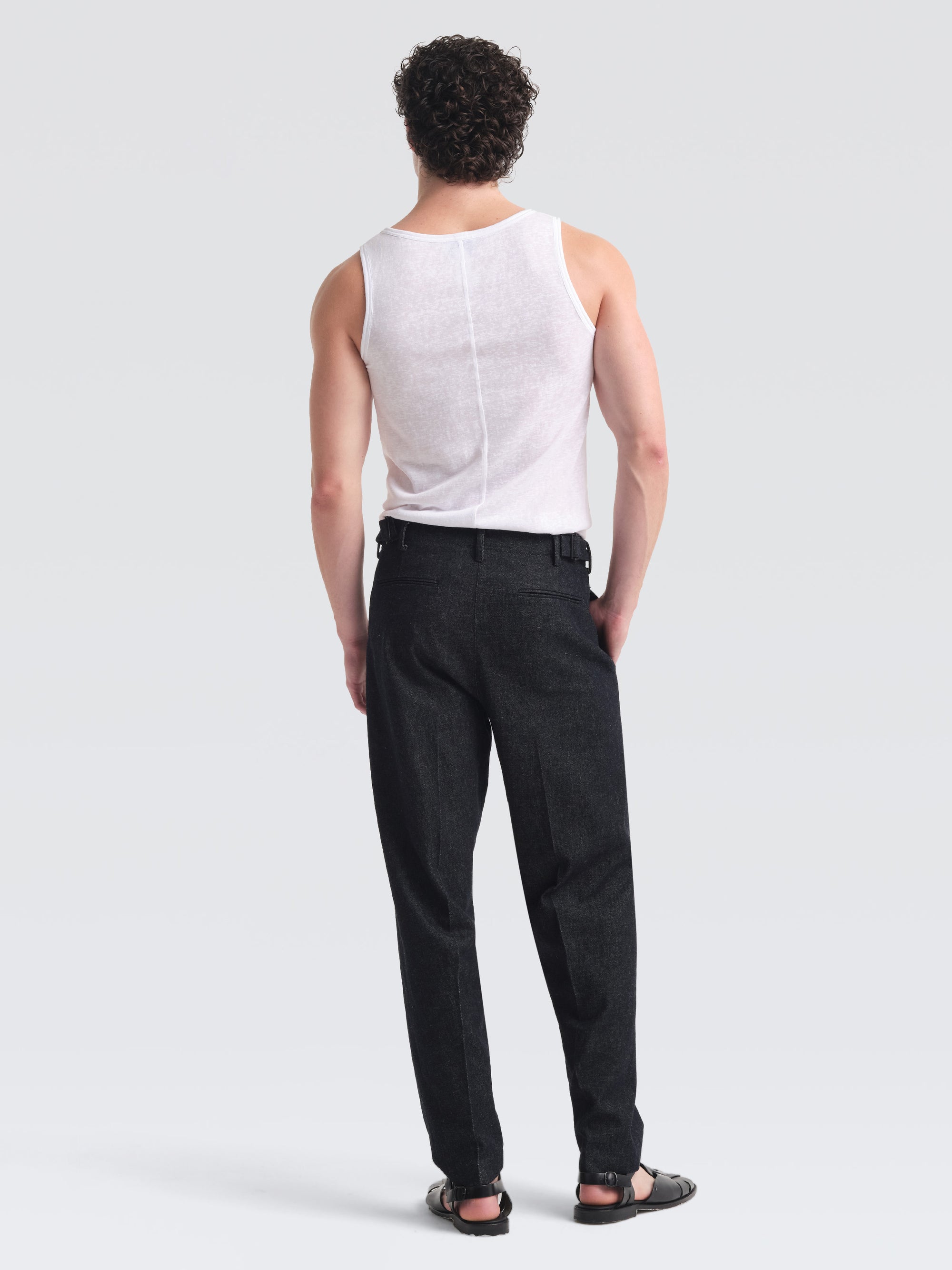 Linen Denim Antoine Pants