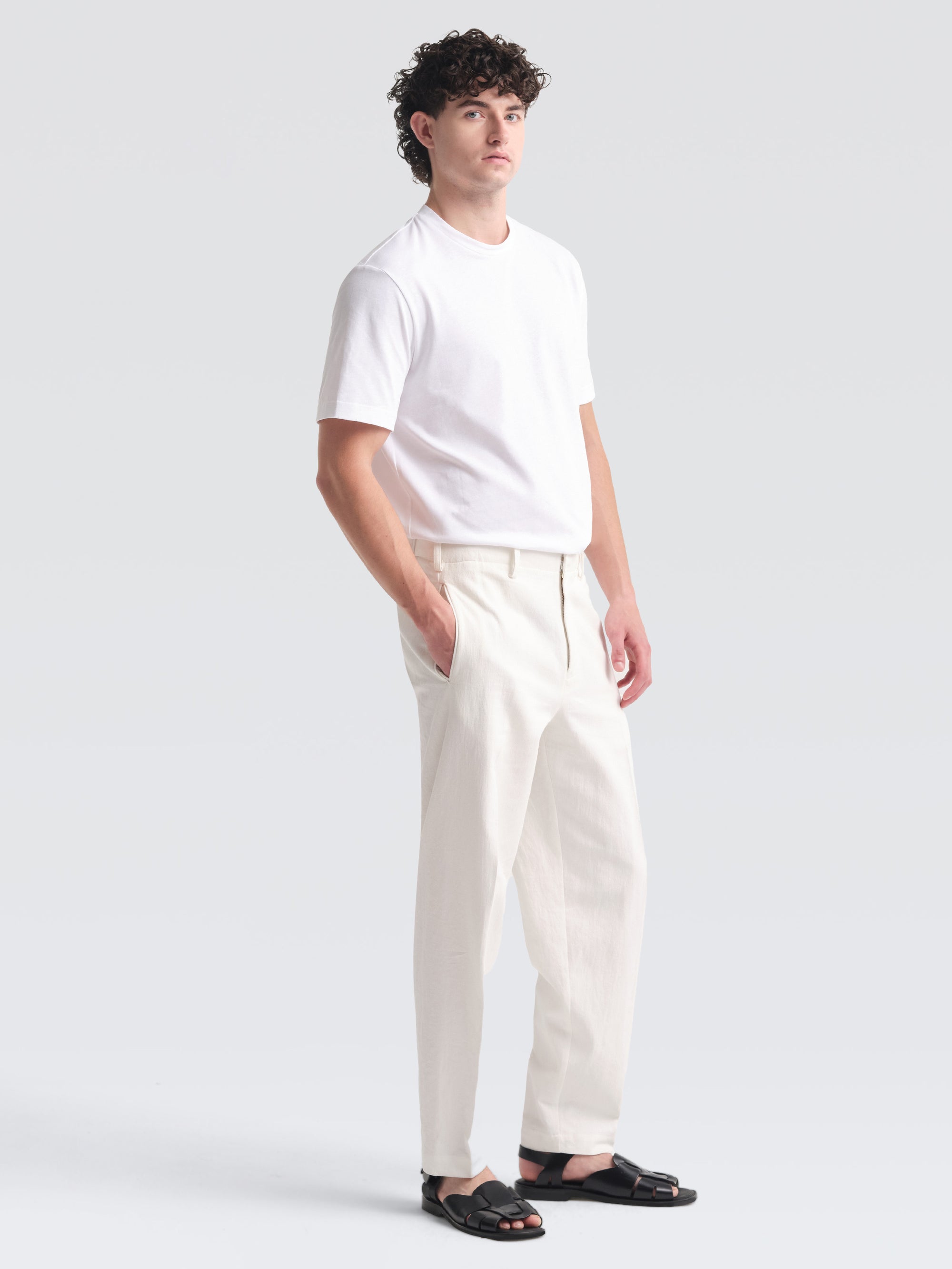 Linen Denim Antoine Pants