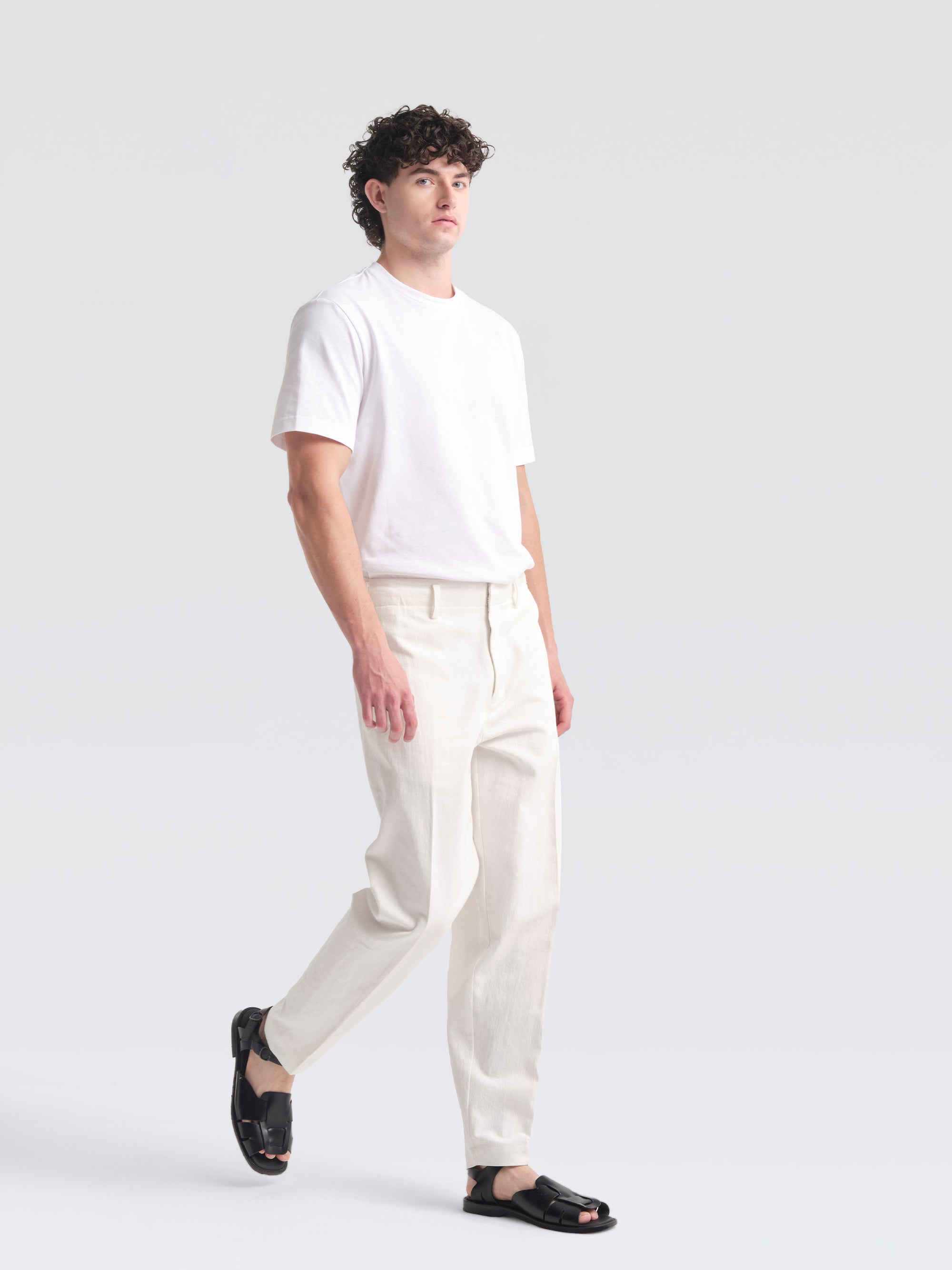 Linen Denim Antoine Pants