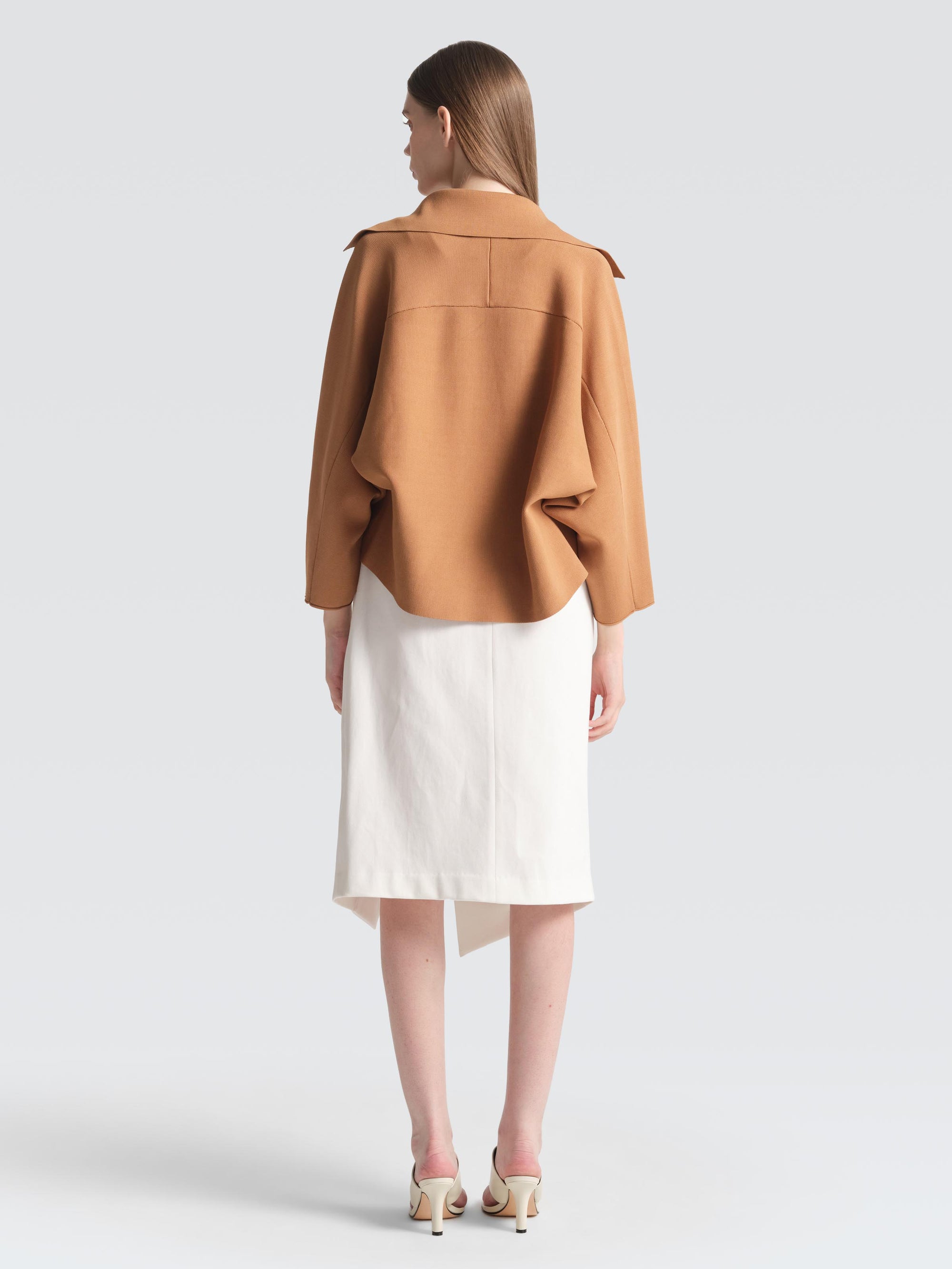 Bonded Cotton Madison Skirt