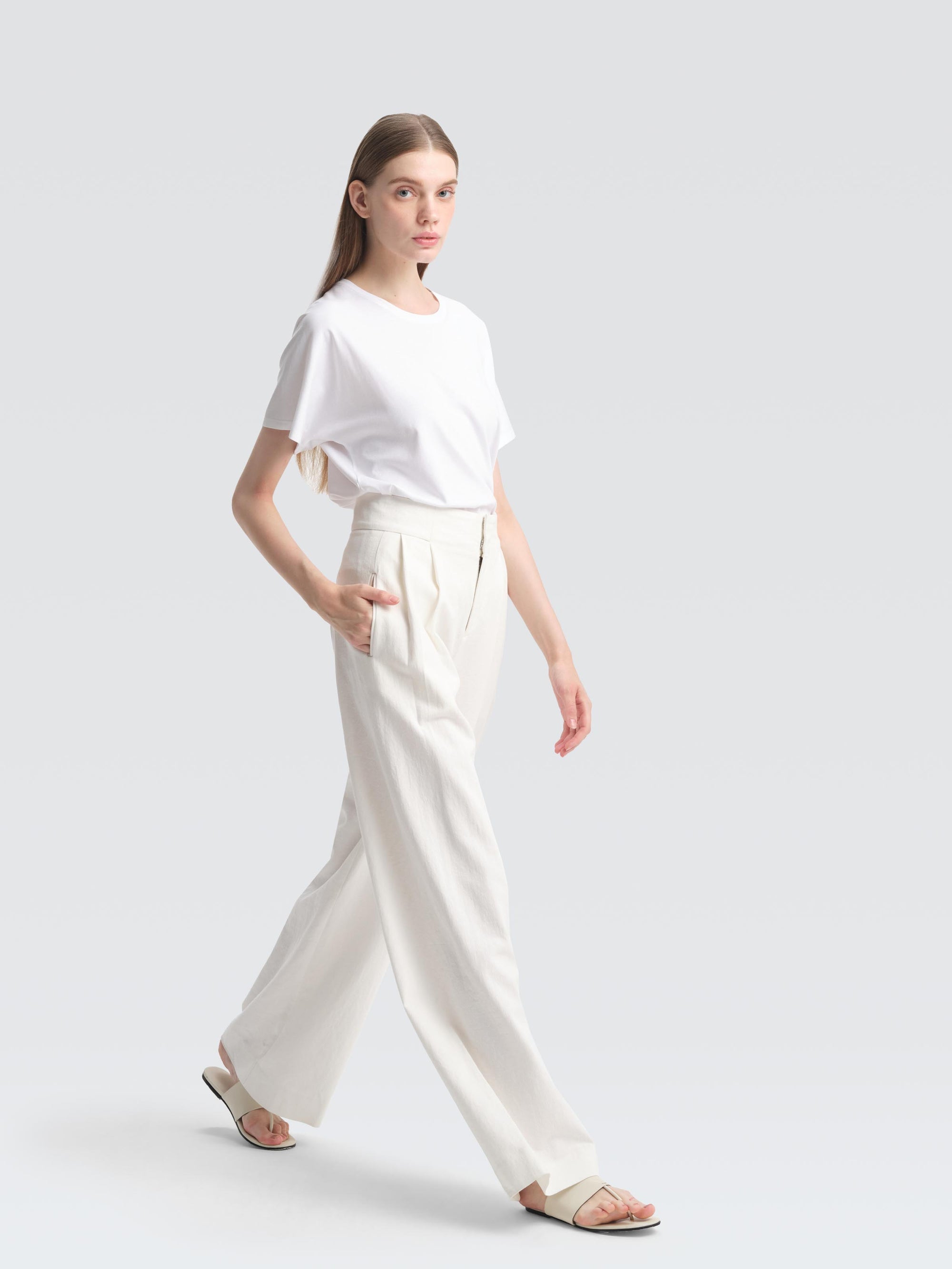 Linen Denim Bondi Pants