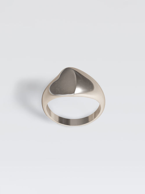 DOE Heart Signet Ring