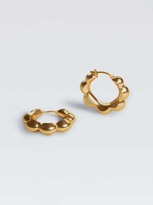 DOE Petal Hoops Earrings