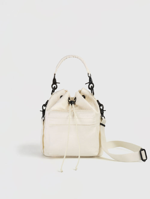 Cotton Parachute Crossbody Bag