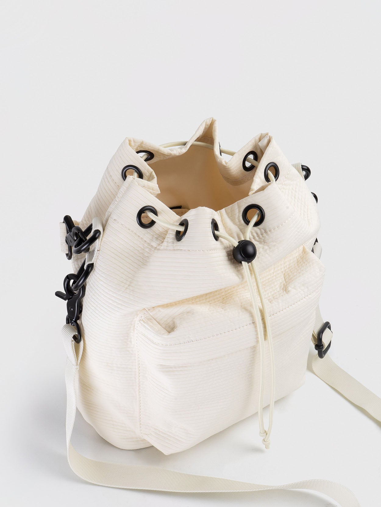 Cotton Parachute Crossbody Bag