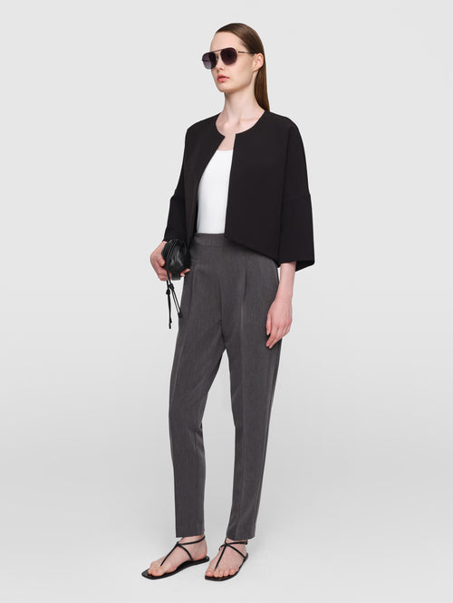 Stretch Suiting Cora Crop Pants