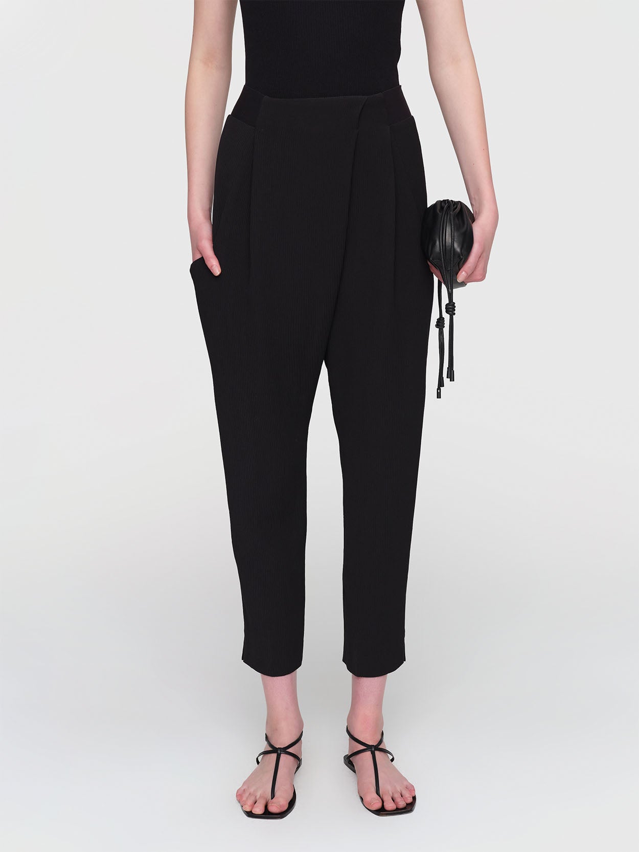 Summer Suiting Ellen Crop Pants