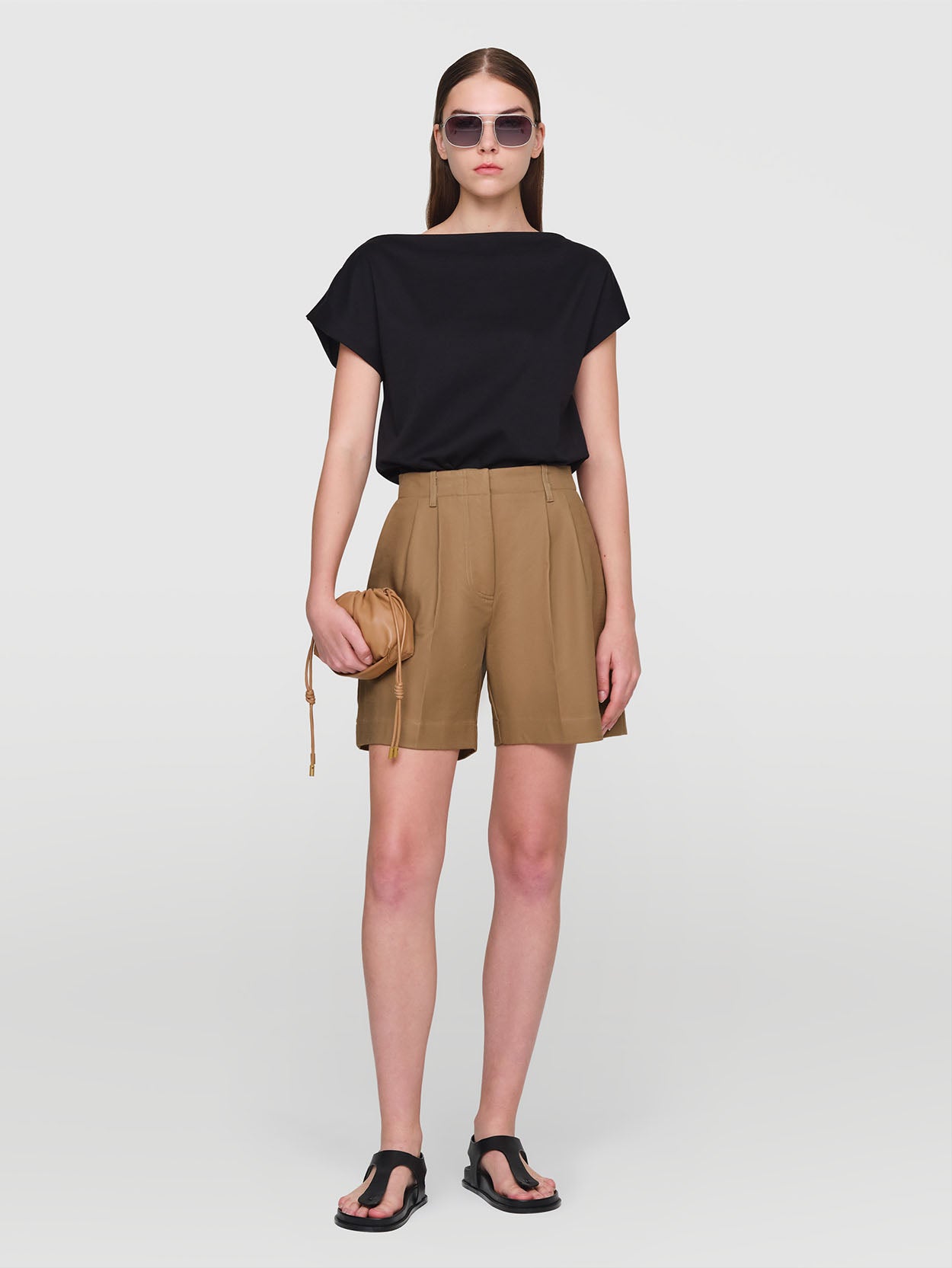 Bonded Cotton Roy Shorts