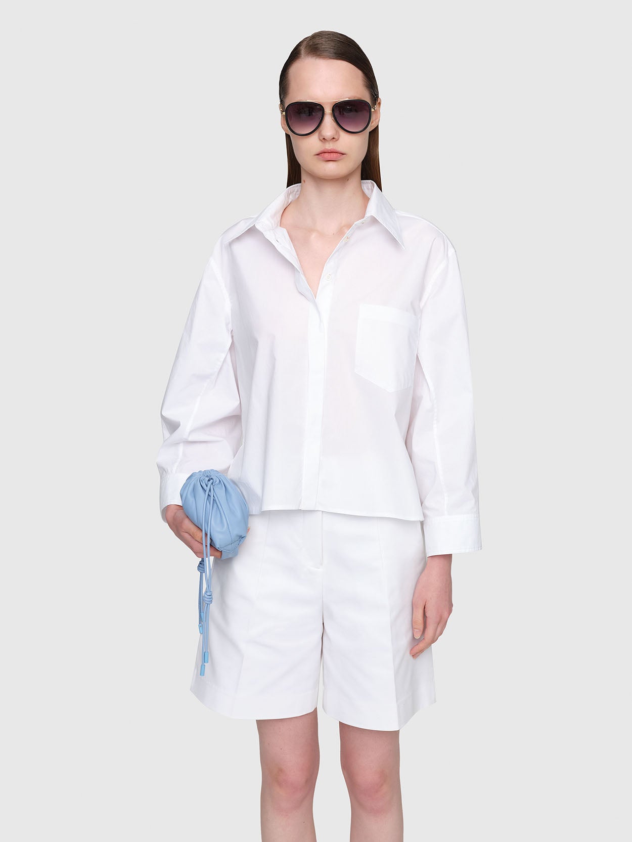 Organic Cotton Poplin Idler Shirt