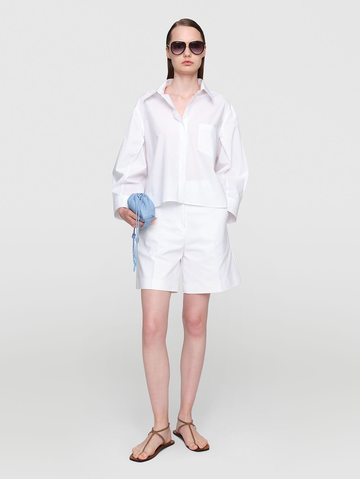 Organic Cotton Poplin Idler Shirt