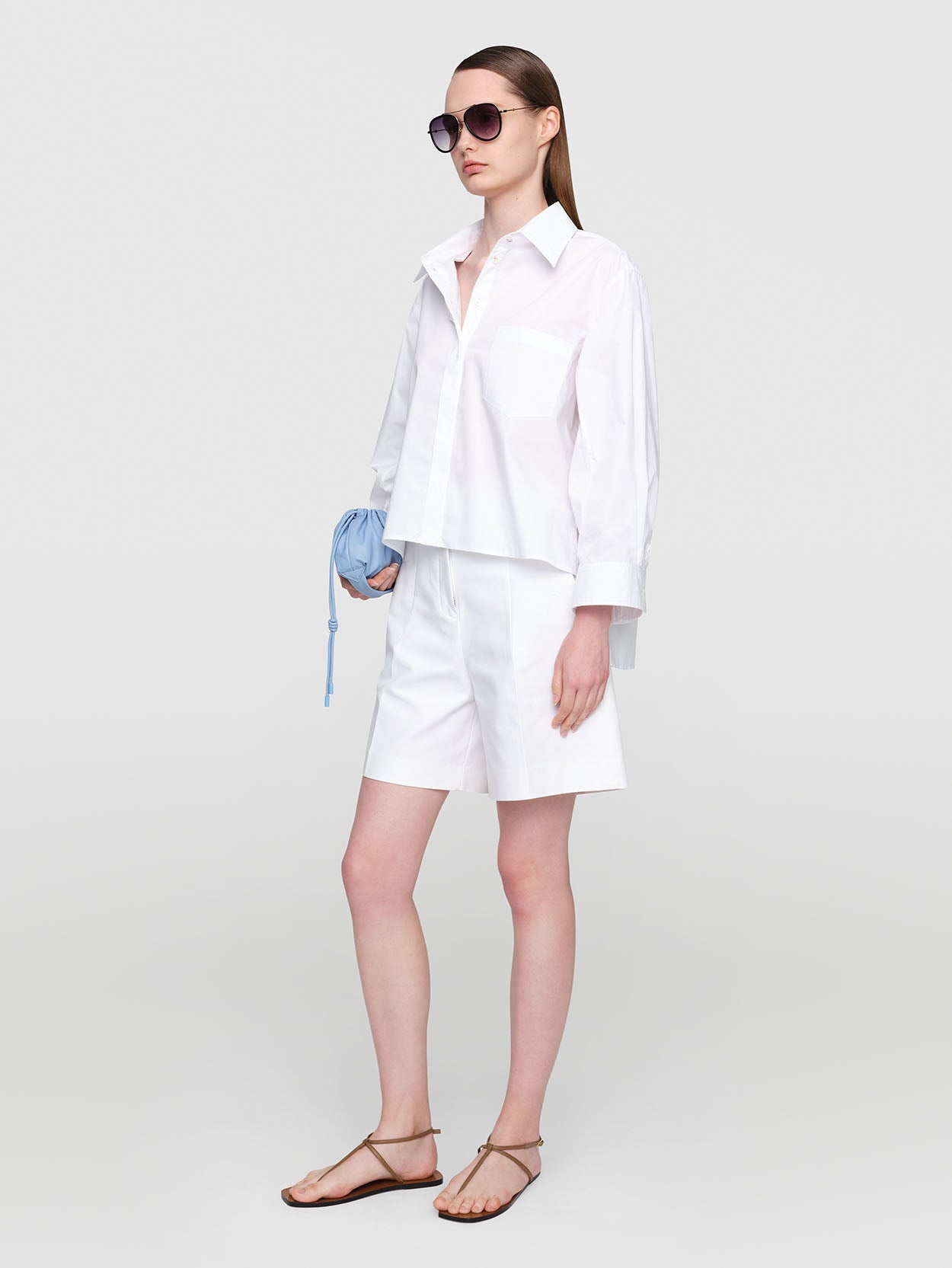 Organic Cotton Poplin Idler Shirt